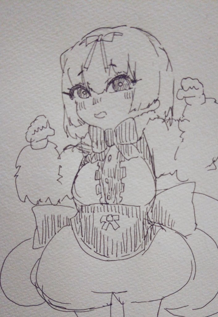 らくがき
ヒメアリクイちゃん 