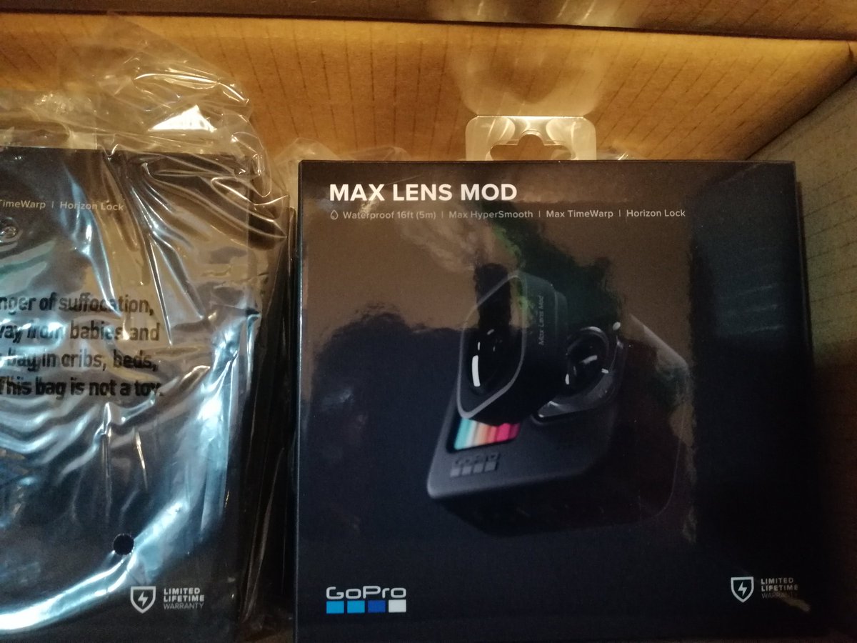 umasap's tweet photo. Gopro 9 maxレンズモジュラー届いた☺️ https://t.co/v7MPyUdZbi