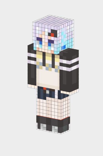 加納りうど マイクラスキン 最近の御依頼で製作させて頂いたマイクラスキンです グラデーションが綺麗に再現出来てよかったです マイクラスキン マインクラフト マイクラ Minecraft T Co Kxjykilusu Twitter