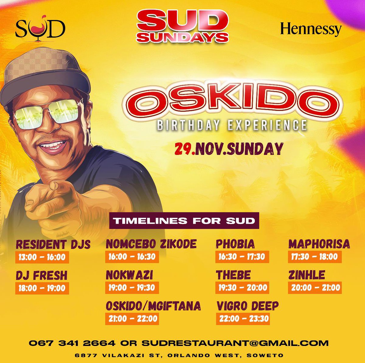 OskidoIBelieve's tweet photo. Celebrating my birthday today SUD restaurant Vilakazi street Soweto #Dopelineup https://t.co/HsEDZLhCYu