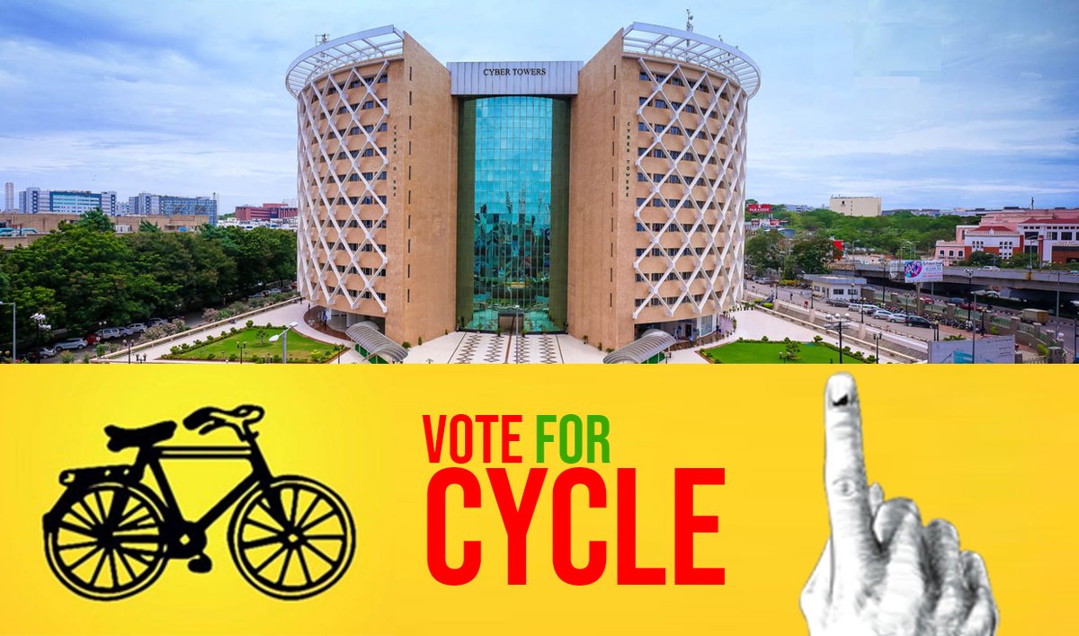 ncbn's tweet photo. హైదరాబాద్ నగరం సర్వతోముఖాభివృద్ధికి పునాదులు వేసింది తెలుగుదేశం పార్టీ. ప్రజాశ్రేయస్సు పట్ల మాకున్న ఆకాంక్ష ఫలితమే సైబరాబాద్. సాప్ట్ వేర్ రంగం ప్రస్థానం మొదలైందే హైటెక్ సిటీ నుంచి. అవుటర్ రింగ్ రోడ్డు, ఇంటర్నేషనల్ ఎయిర్ పోర్ట్, జీనోమ్ వ్యాలీ.. (1/3) https://t.co/5SNgXAneWW