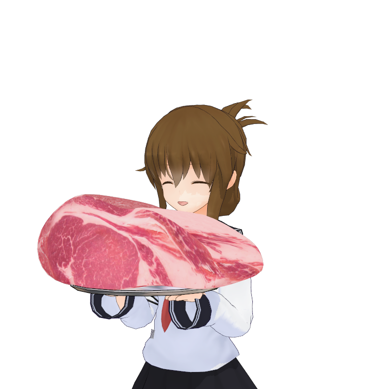 いい肉の日だけど何のネタも思いつかないから動画で使った立ち絵置いておきますね ヘチマ味のイラスト いい肉の日だけど何のネタも思いつかないから動画で使った立ち絵置いておきますね ヘチマ味のイラスト