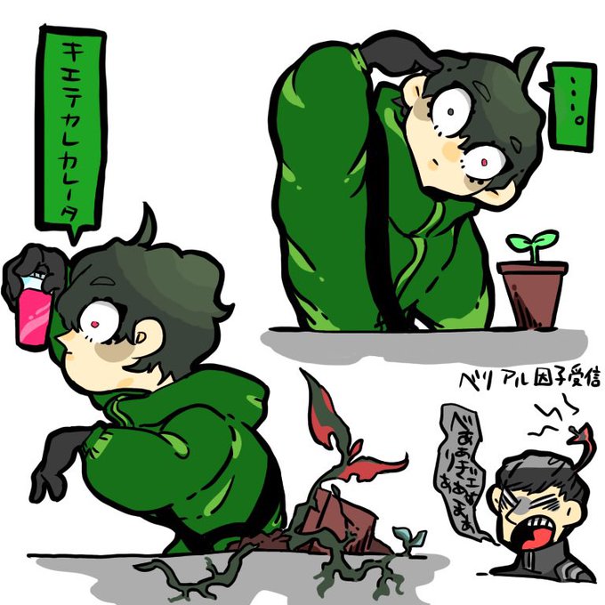 #今月描いた絵を晒そう
カブラギくん詰め詰め 
