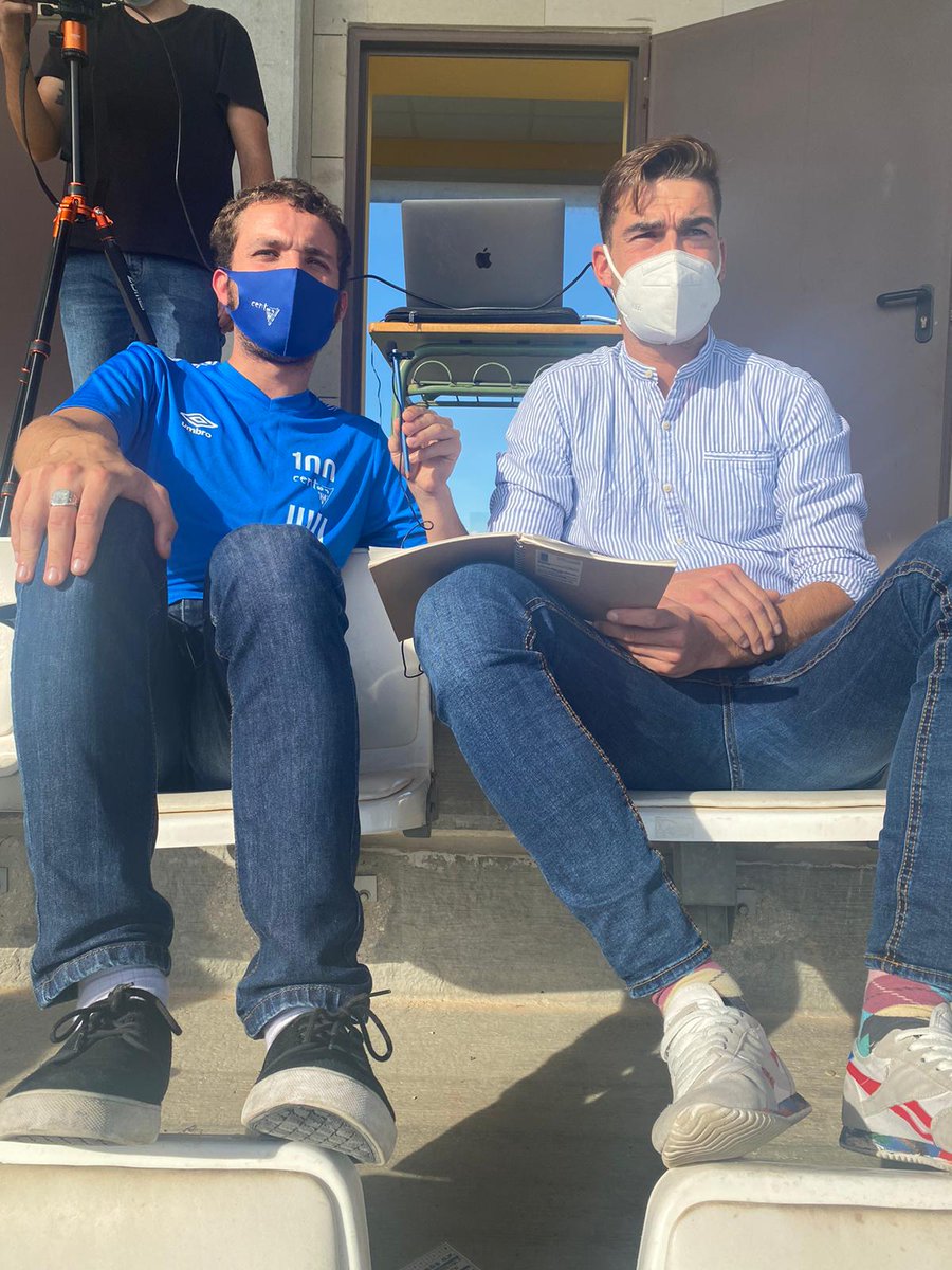 Bonita experiencia, gracias al <a href="/Vinaroscf/">Vinaròs C.F.</a> y a Joan Beltrán por contar conmigo #orgullvinarossenc un placer +3💪💙