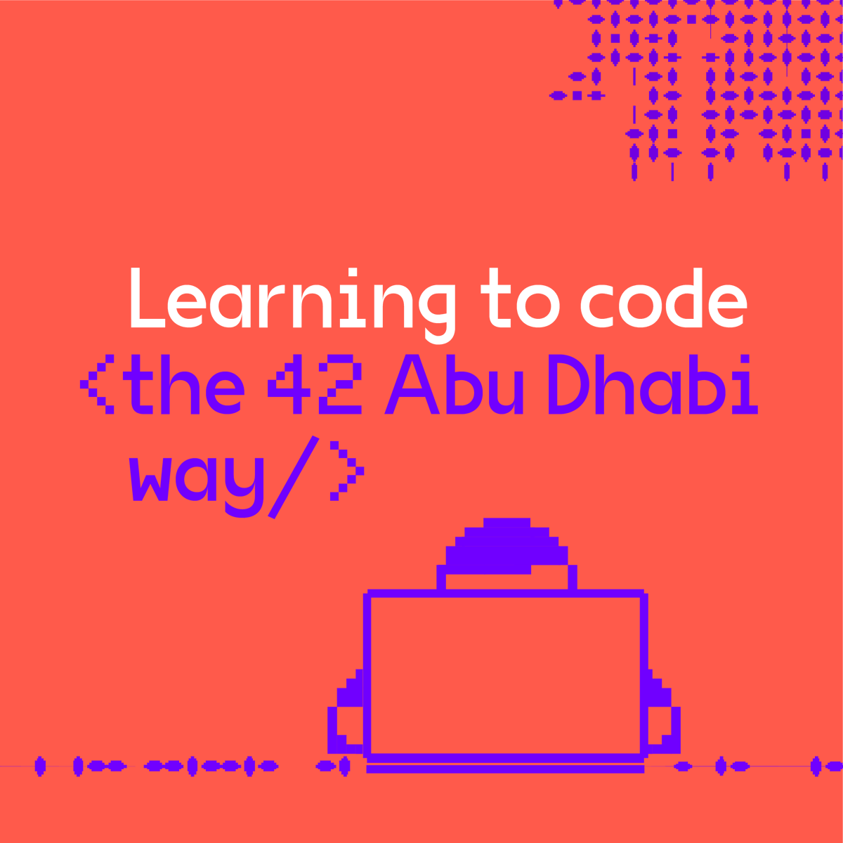 42AbuDhabi's tweet image. Being part of 42 Abu Dhabi means you’ll be part of a whole new way of doing things. From the way you’ll think and learn, to the way you’ll experience life on campus.
#42AbuDhabi #DecodeYourPotential #DecodeYourFuture #BornToCode #HowTo42