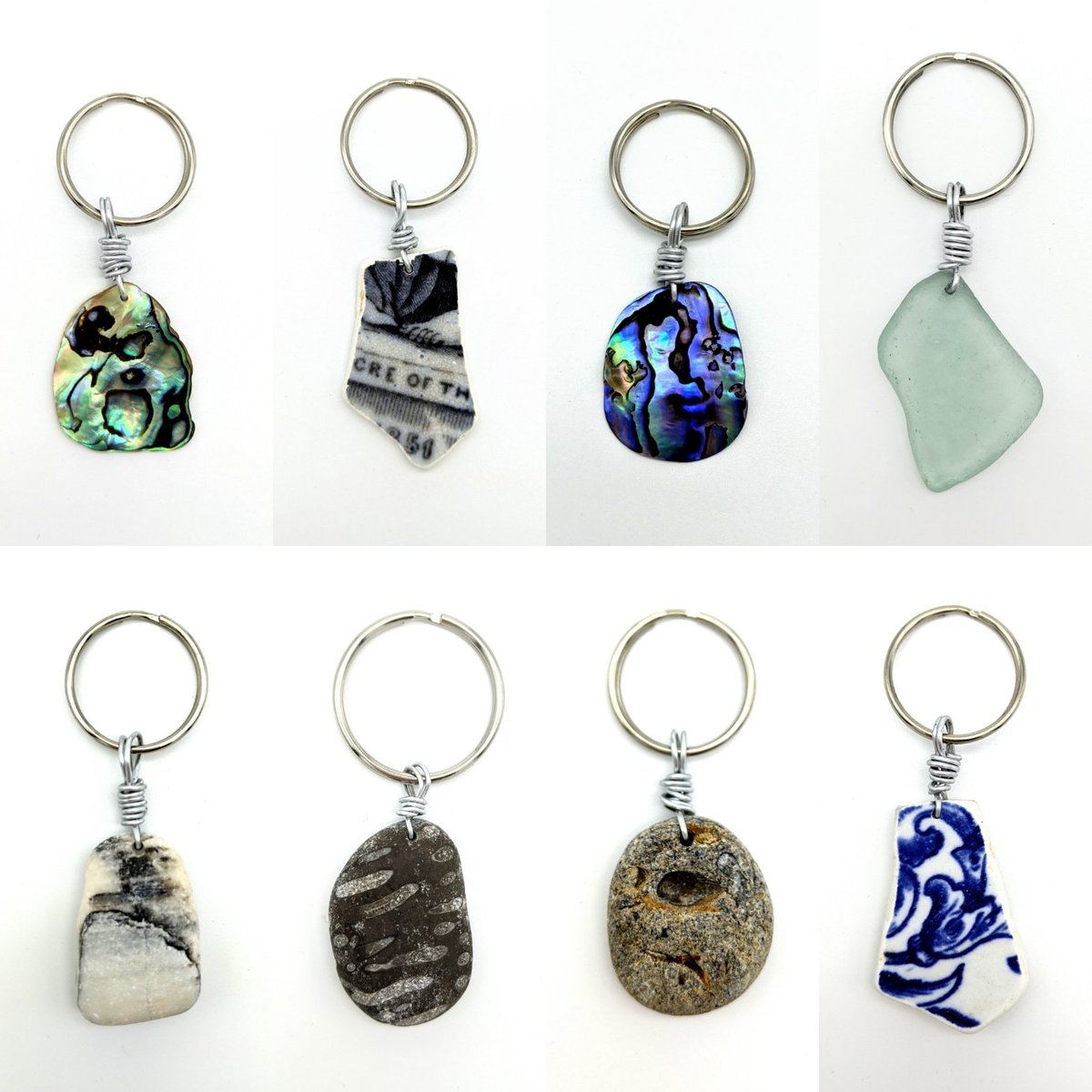 New! Abalone shell, sea pottery and sea glass keyrings. 
iridiscrafts.co.uk
@sheffieldcrafts @Sheffieldissuper @Sheffieldisgreat