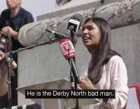 Now we get a cameo appearance from King Crank (Chris Williamson).Squealer makes it sound as if Williamson was just a malicious troublemaker, who never had much to do with the Corbo project. That's totally not what happened. Williamson was very much part of the project.