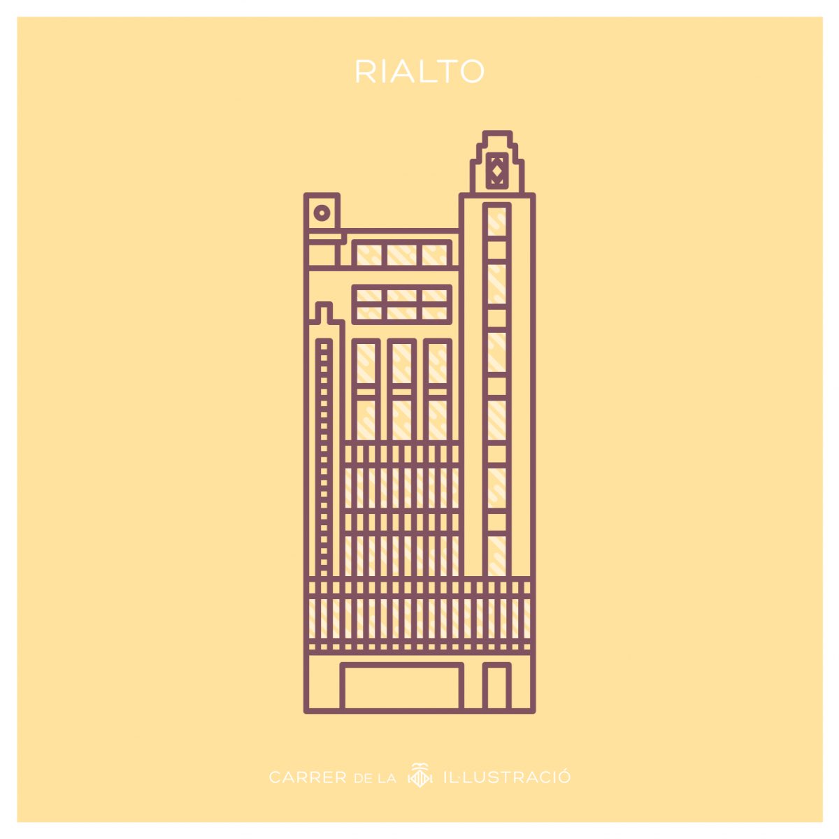 mikel_labastida's tweet photo. A propósito de la preciosa ilustración que ha realizado #AnhellMuñoz del edificio de la Filmoteca de València recuerdo otras veces en que el Rialto ha inspirado a creadores como @juanmamartinez @typicalvalencia o @ausiasperez (HILO) https://t.co/vEQU3s3rfG