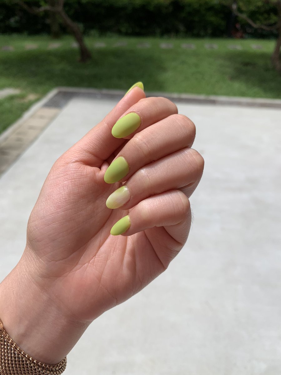 christielim's tweet photo. I feel like I have my life together every time I get a fresh coat 💅🏻💚 https://t.co/g1Q16CxppR