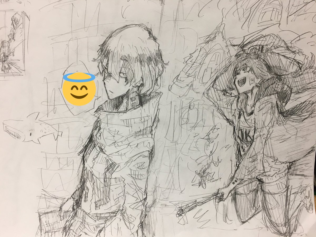 テストが近く絵が描けないので
落書きでも載せておきます🙇‍♀️🙇‍♀️🙇‍♀️

#イラスト初心者 
#絵描きさんと繋がりたい 
#イラスト好きな人と繋がりたい 
#落書き
 #落書き好きさんと繋がりたい 