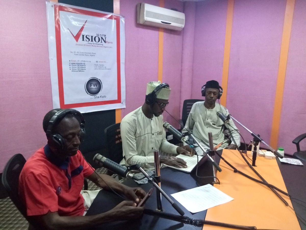 sciankcluster's tweet photo. Radio awareness campaign on the Global Stop Pressure Ulcer Day 19th November 2020 together with the SCIAN Kano Chapter PRO in red shirt, Shuaibu Halliru. Aluta continues.... May the ALMIGHTY continues to be our guide and makes it easy for all of us, ameen. https://t.co/ay4M3SbAaf
