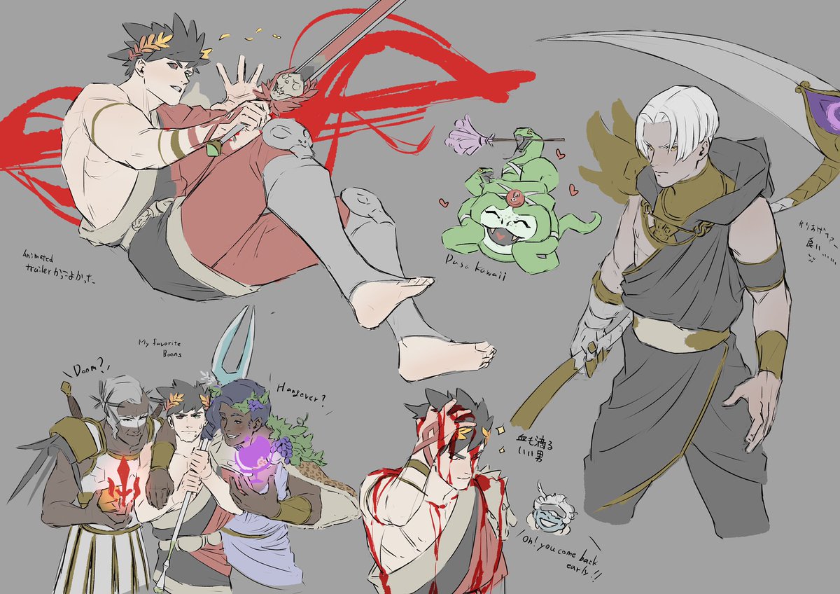 Koppe_666's tweet photo. Hades fanart https://t.co/D4kWu8CFKv