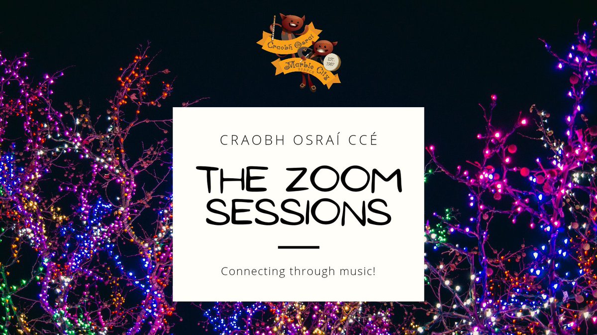 We may not be able to gather in person but we all gathered last night and had a great evening together on zoom! No doubt we will do it again in the future. The craic was mighty. Thanks to all who joined in for the evening. #comhaltas #connectingthroughmusic
