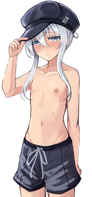 [R-18] 男水着チャレンジ響&タシュ #艦これ #響(艦隊これくしょん) #タシュケント(艦隊これくしょん) #ヴェールヌイ https://t.co/rBmwMpu1gG 