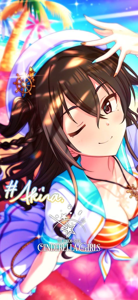 じょにーp A Twitteren 初期iphone壁紙 Seaside Color 砂塚あきら デレステ デレマス Iphone壁紙 デレステ 砂塚あきら 750 1334 Se2 8 7 6s 6 8 1792 11 Xr 1125 2436 11pro Xs X T Co So56tnmpns