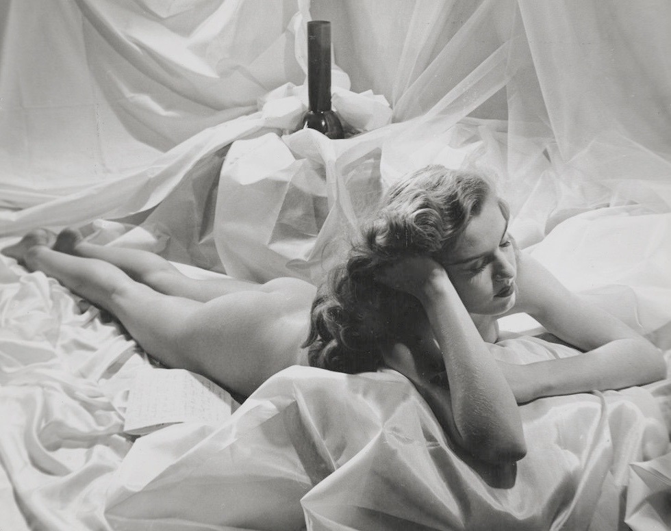 “A nude study of #MarilynMonroe by #BrunoBernard, 1940s #nakedcelebrity @sl...