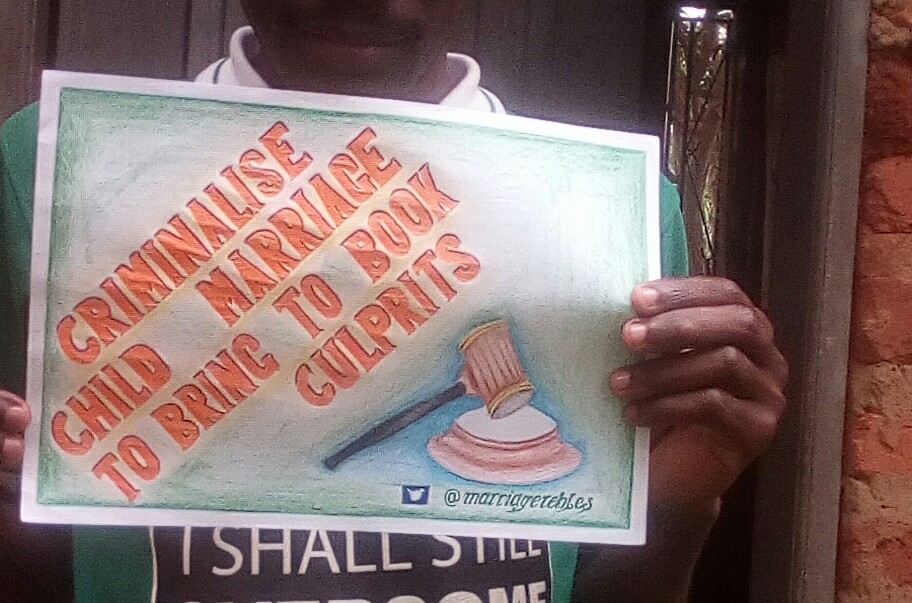 "Why are men who marry us before the age of 18 left free?" asked a survivor of child marriage. Girls are in pain. Leaders... criminalise child marriage to end it. #EndChildMarriage #AYM2020 #ENDCHILDMARRIAGEFORABETTERAFRICA  <a href="/ProfSarahAgbor/">H.E. Prof. Sarah Anyang Agbor</a> <a href="/UNICEF_AUOffice/">UNICEF Office to the African Union & ECA</a> <a href="/eddie_addai/">Edward Addai</a> @maprude