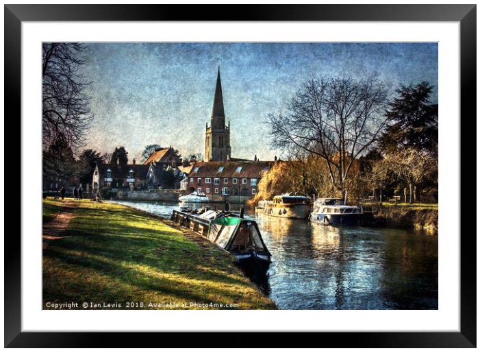 ‘Abingdon-on-Thames’ sold as a framed mounted print on Photo4me to a buyer in Southampton. Enjoy! #riverthames #thamespath #ukrivers