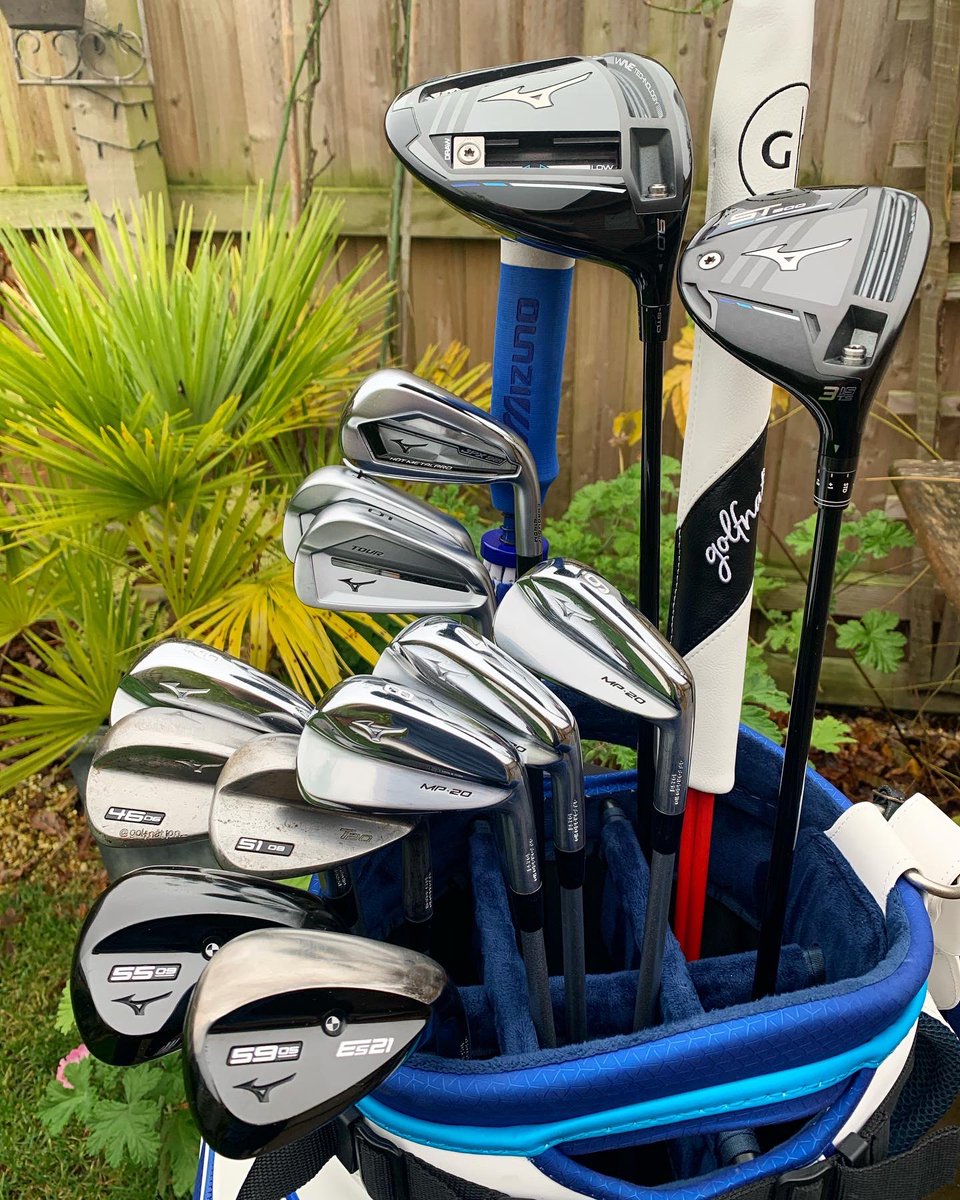 golfnation_'s tweet photo. I’m going with a new combo setup! 👀 @MizunoGolfEU #ST200G #ST200 #JPX921 Hot Metal Pro #JPX921Tour #MP20 #T20 Raw #ES21 👌🔥🔥🔥 #Mizuno https://t.co/YYQqGgpvvx