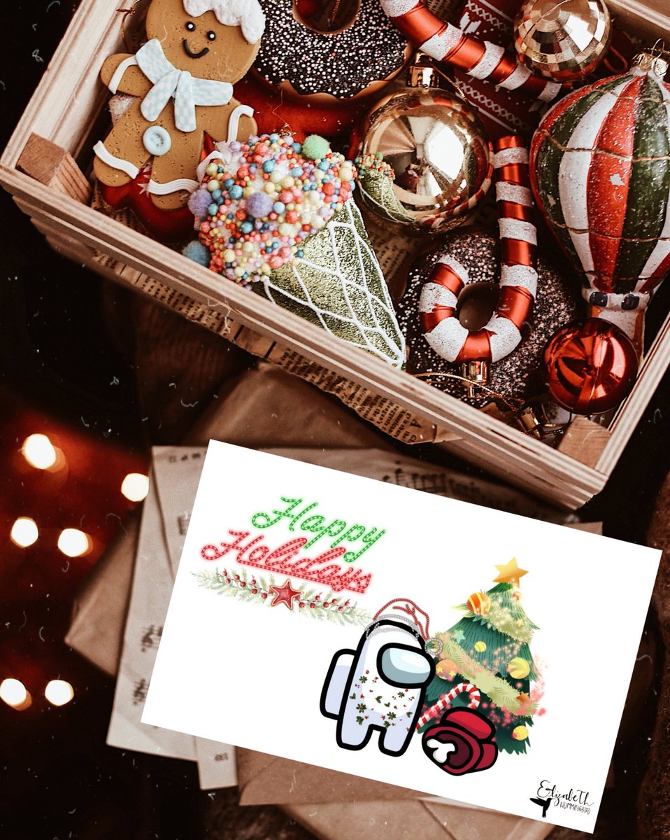 Hummingbirdeli's tweet photo. Ya habéis pensado qué vais a regalar por Navidad 🤔✨ que luego todo son prisas...
@AmongUsGame #AmongUs https://t.co/DYELTtd72G