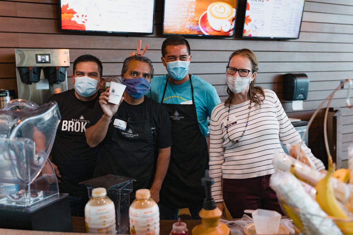 Good morning Northplace! Need some help getting over that turkey coma? Stop by our coffee shop on the way into church this morning and we will see you soon! ☕️🙌
—
8:45am | 10:00am | 11:15am | 12:30pm Español