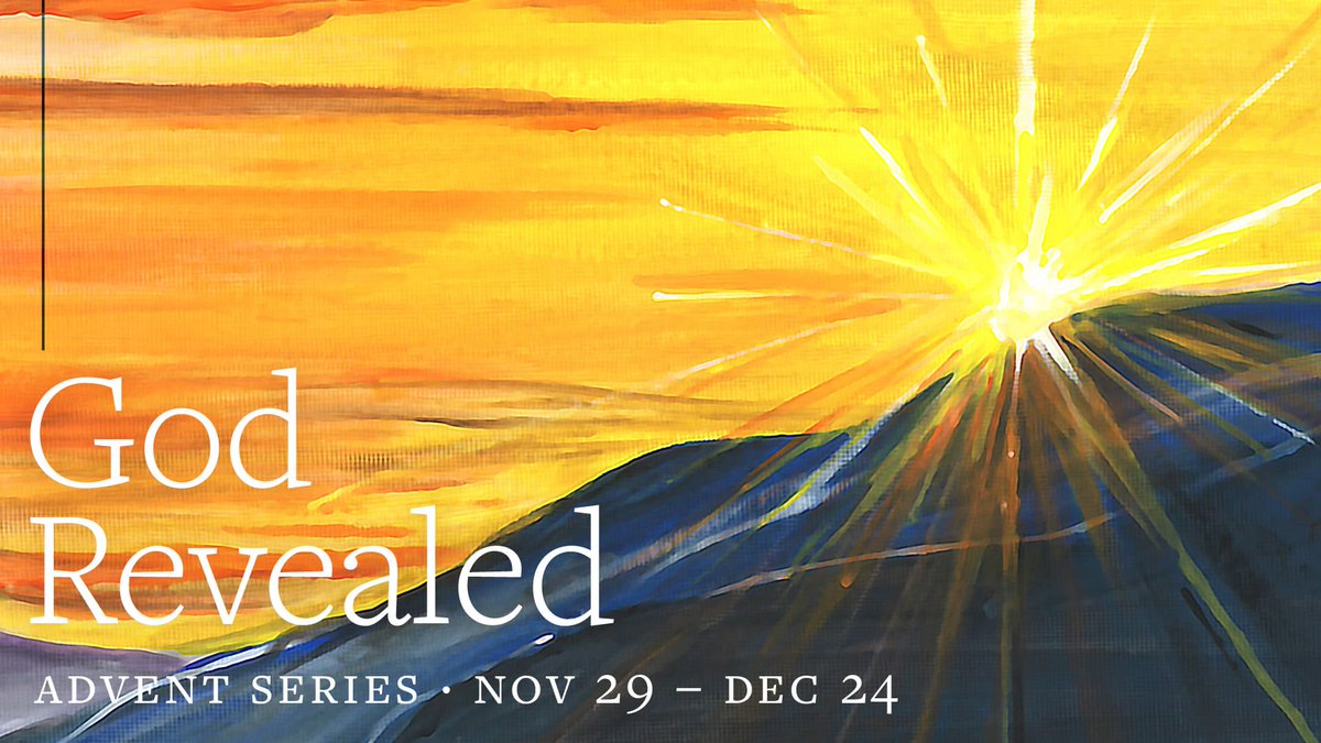 The season of Advent is upon us! Join us online this morning as we look at Genesis 28 and see that God reveals himself to us as present! 

Find today's service on our YouTube or Facebook page. Worship live with us at 9am or anytme after!