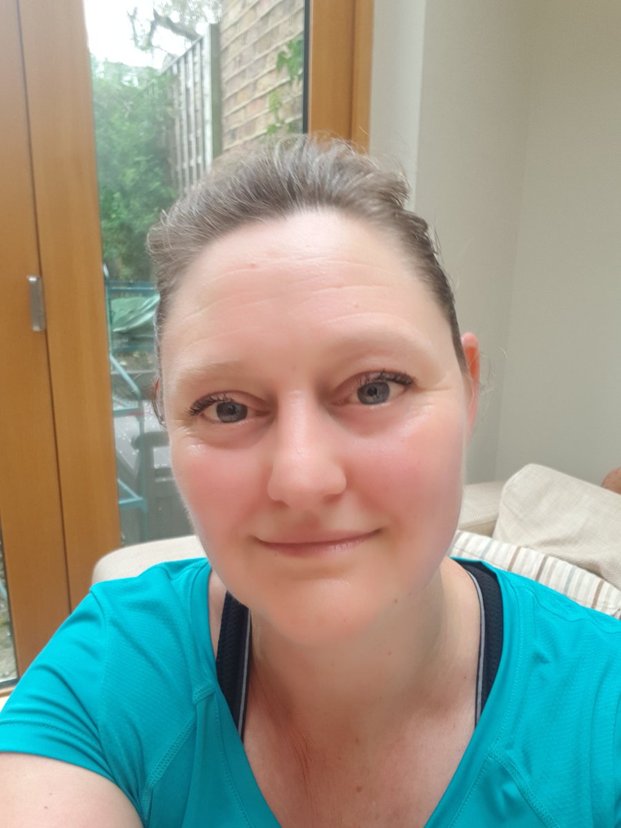 CharlotteWyman1's tweet photo. @kickoffat3, 7km on Fri and 4km run today for Ayra. I'm looking a bit rosy now but happy to help and raise awareness with #runoffat3. Please if you can, don't forget to sign up with @DKMS_uk to help find a stem cell donor for Ayra and all those needing help. Thanks! ๐๐โโ๏ธ๐ https://t.co/m5kbbLALLH