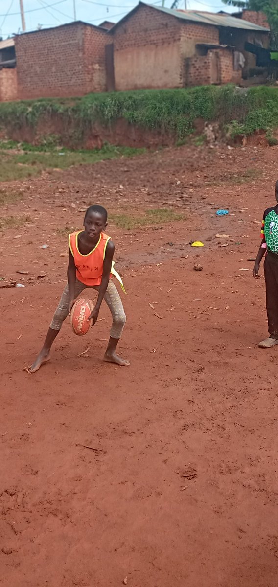 AQRugbyAcademy's tweet photo. #AQRA U10 Training yesterday morning.
Balls, bibs & Cones donated by @KenyanTitch & #SpringBoksTagRugby team.
#Talent
#Progress
#FutureChamoions
#AcholiQuartersRugbyAcademy https://t.co/ixk8mo8rcJ