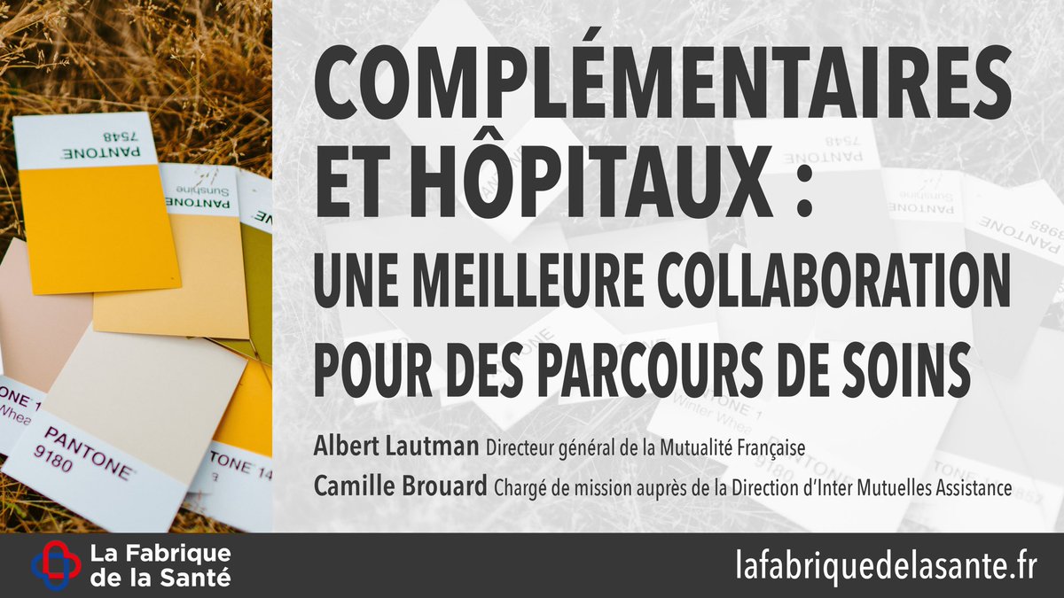 Nouvelle #contribution sur le blog atelier de <a href="/LaFabriqueSante/">La Fabrique de la Santé</a> “Complémentaires et hôpitaux : une meilleure collaboration pour des parcours de soins“ de @AlbertLautman de la <a href="/Mutualite_fr/">Mutualité Française</a> et @C_Brouard du @GroupeIMA.
🔗 lafabriquedelasante.fr/2020/11/29/lib…

Cc <a href="/wargonm/">Mathias Wargon</a> <a href="/Wasmer11/">guillaume Wasmer</a> @ChJacquinet