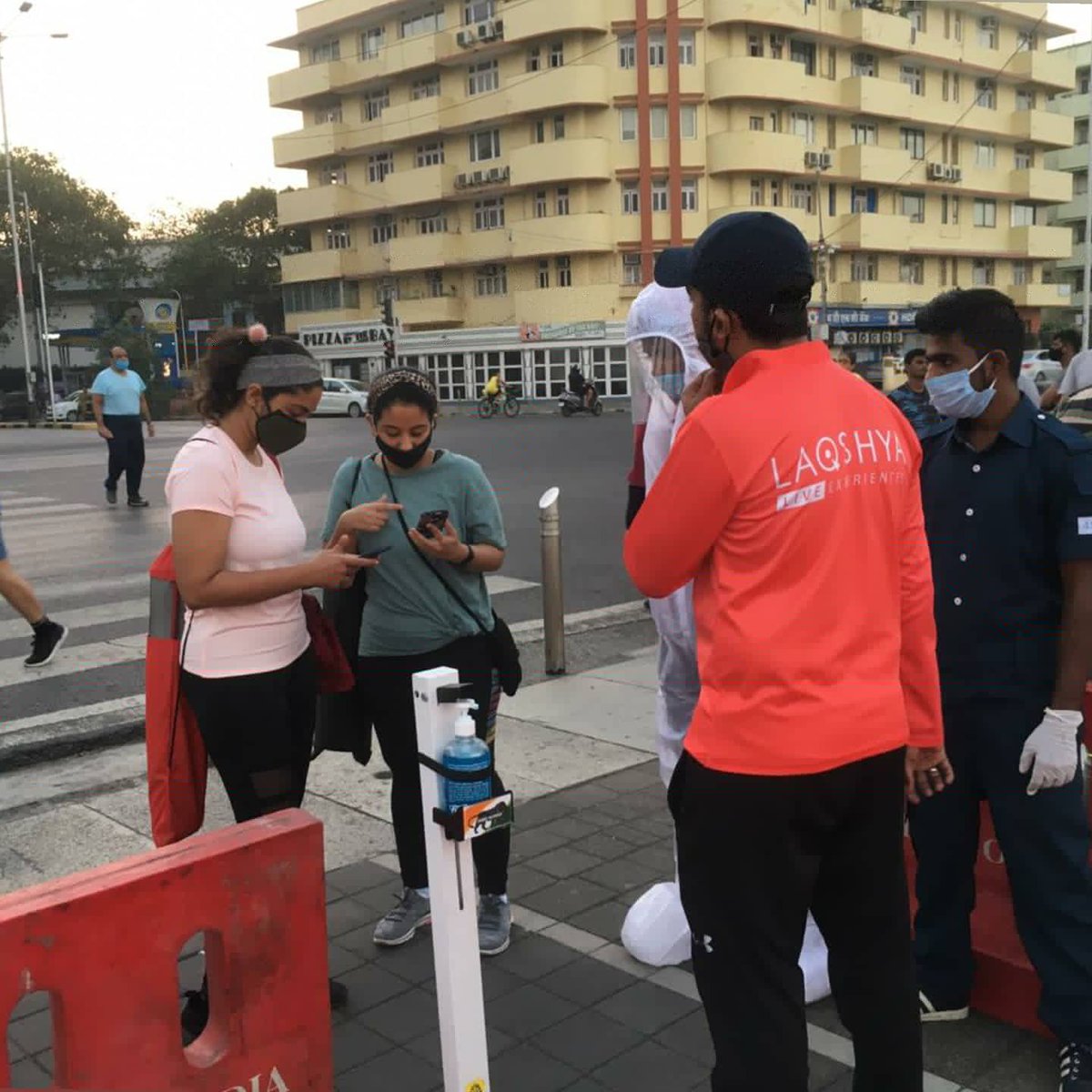 Yoga is back at the Bay - In a new Way! 

Our Global Award Winning Public Engagement Program - Yoga By The Bay

Following all safety protocols: 
Social distancing ✅
Sanitization ✅
Temperature checks ✅
Hygiene squad ✅

Happy Sunday to all of you! Stay Healthy! Stay Safe!
