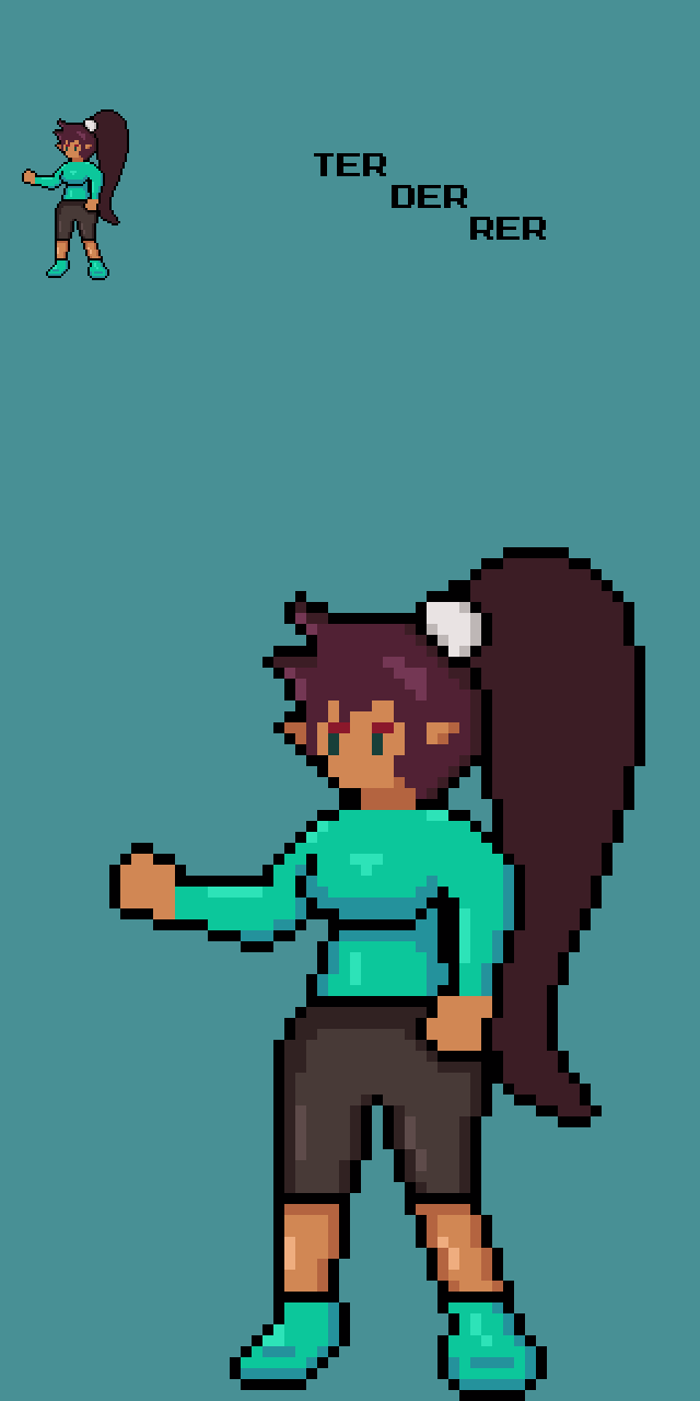 Terderrer commissions open 5 slots on X: Did fan art of @CountMoxi in my  updated style as well as my OC Zeleny in an attempt of their style.  #pixelart #ドット絵 #photoshop t.codUYMVaglUs 