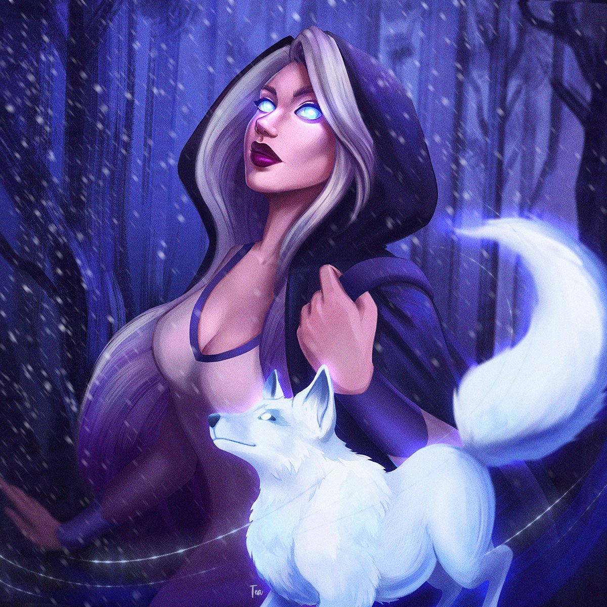 TeaTCDesign's tweet photo. Hope you like this wintery magic vibe ❄️❄️❄️

🎁 Goodie &amp; print shop here : https://t.co/DkZfXyaIBA

#digitalart #drawing #prints #sticker #fox https://t.co/1Wsa1WrcNJ