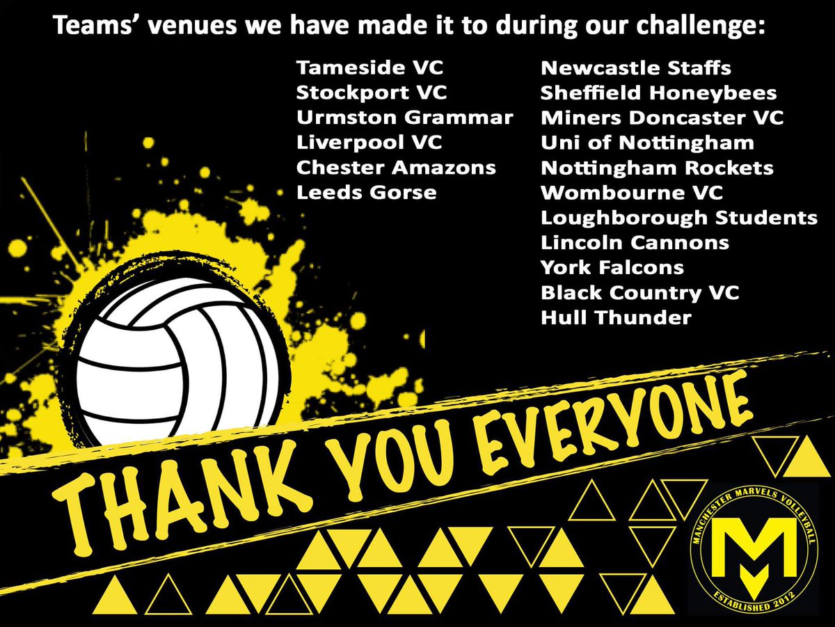 We're so proud of our members! We've surpassed 1,000 miles in our club challenge and made it to all of these wonderful clubs' venues. We hope to be able to see you all in person next year.
Our fundraiser will be ending soon, please donate while you can. justgiving.com/crowdfunding/m…