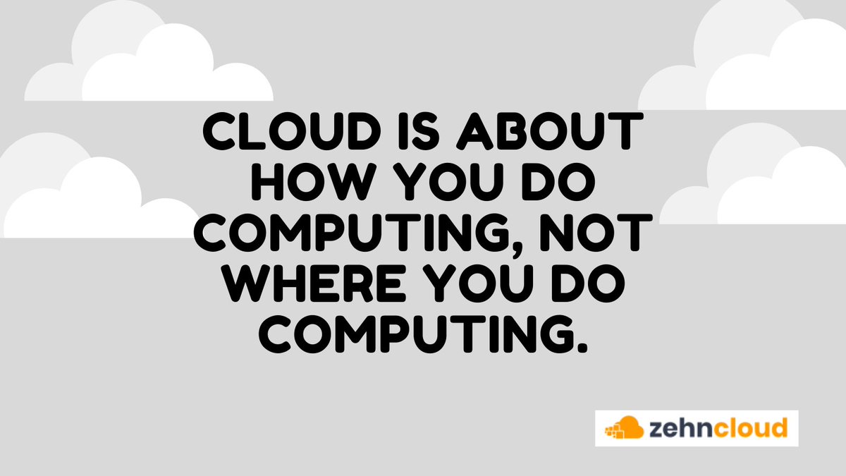 Zehncloud's tweet image. Cloud is About How You Do Computing, Not Where You Do Computing. 

To Know More About What Platform is Better and How Cloud Services Help Your Business, Click Here: zehncloud.com

#awscloudmigration #awscloudsolutions #AWScloudservices #awscloud #zehncloud