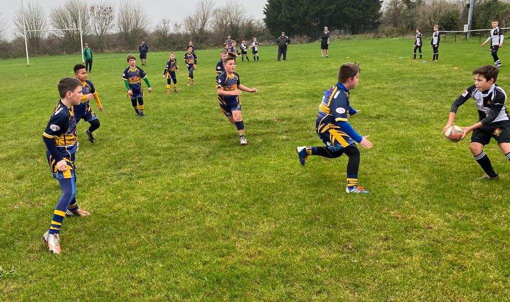 Finally our u11s managed to get back on the pitch today, many thanks to our close friends <a href="/ChepstowRFC_MJ/">Chepstow RFC Mini & Juniors</a> for hosting us, all the kids had a great time and played with smiles on their faces 😊
See you again next week