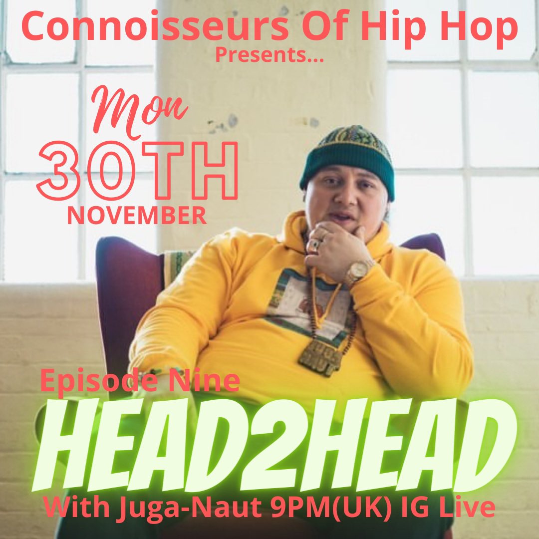 ConnoisseursOHH's tweet photo. #TomorrowNight #HEAD2HEAD ep.9 @Juganaut (@tuffkongrecords @MicallParknsun ) Live Interview discussing the Massive new Album #TwelveBricks #H2H09 #JugaNaut #SKANDOUZ https://t.co/WZZjNaGU9a