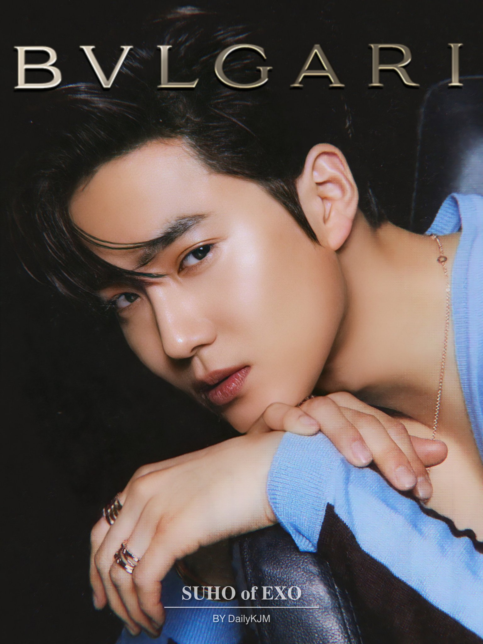 Kjm Kim Junmyeon S Bvlgari Collection T Co B2tqcythj0 Twitter