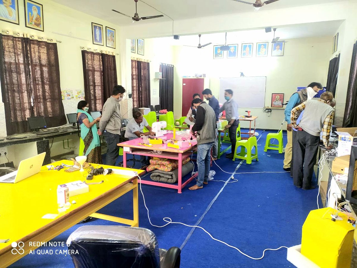 SargaLtd's tweet photo. Faculty Training Program conducted by our team at recently established Atal Tinkering Lab at GHSS, Marjeevi, Nimbahera (Rajasthan).
#sarga #sarga3d #faculty #training #facultydevelopment #facultytrainingprogram #FacultyTraining #ATL #AtalTinkeringLab #nimbahera #robotics #ai #ml https://t.co/E29KDPoOyn
