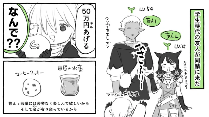 FF14の日記です(リアル友人がエオルゼアに来た) 