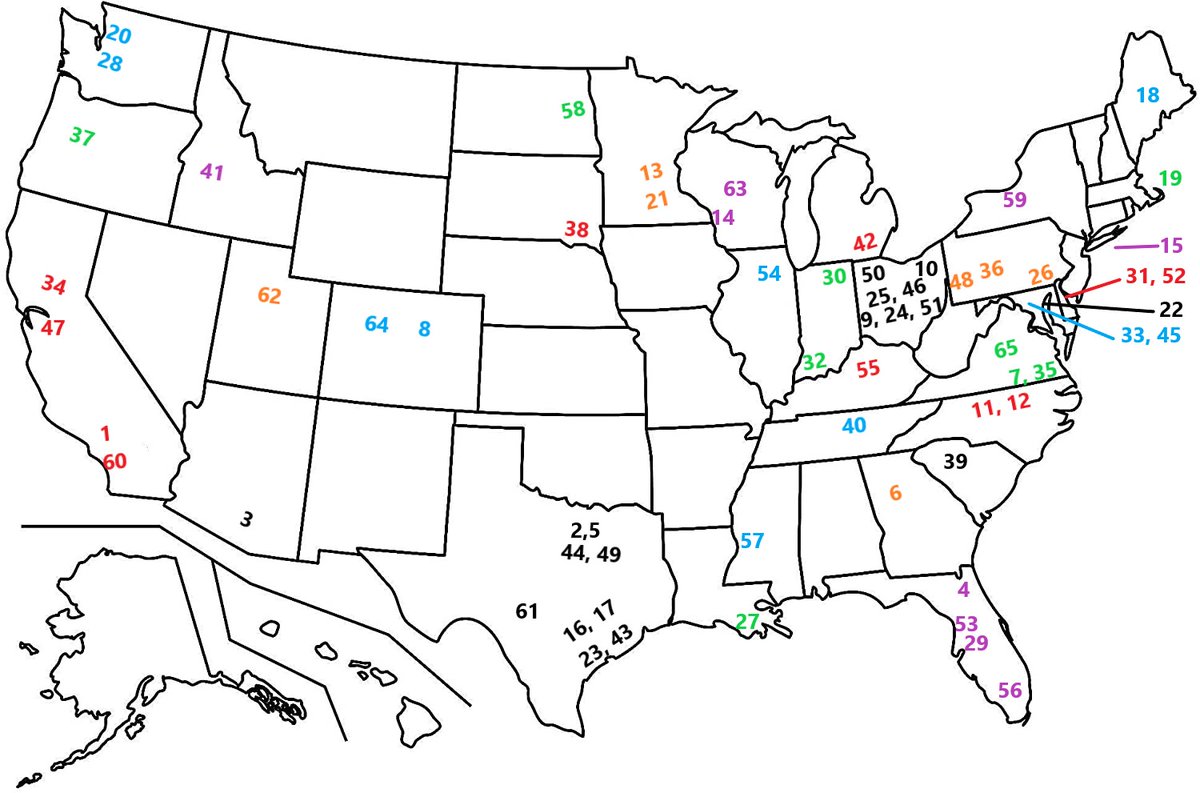 scoombsdpt's tweet photo. I’ve created a map of all the current ABPTRFE Sports Physical Therapy Residency Programs. Comment below with your email (or send a DM) if you would like a PDF copy sent to you. Happy TCC week! https://t.co/P1ZB6FKecU