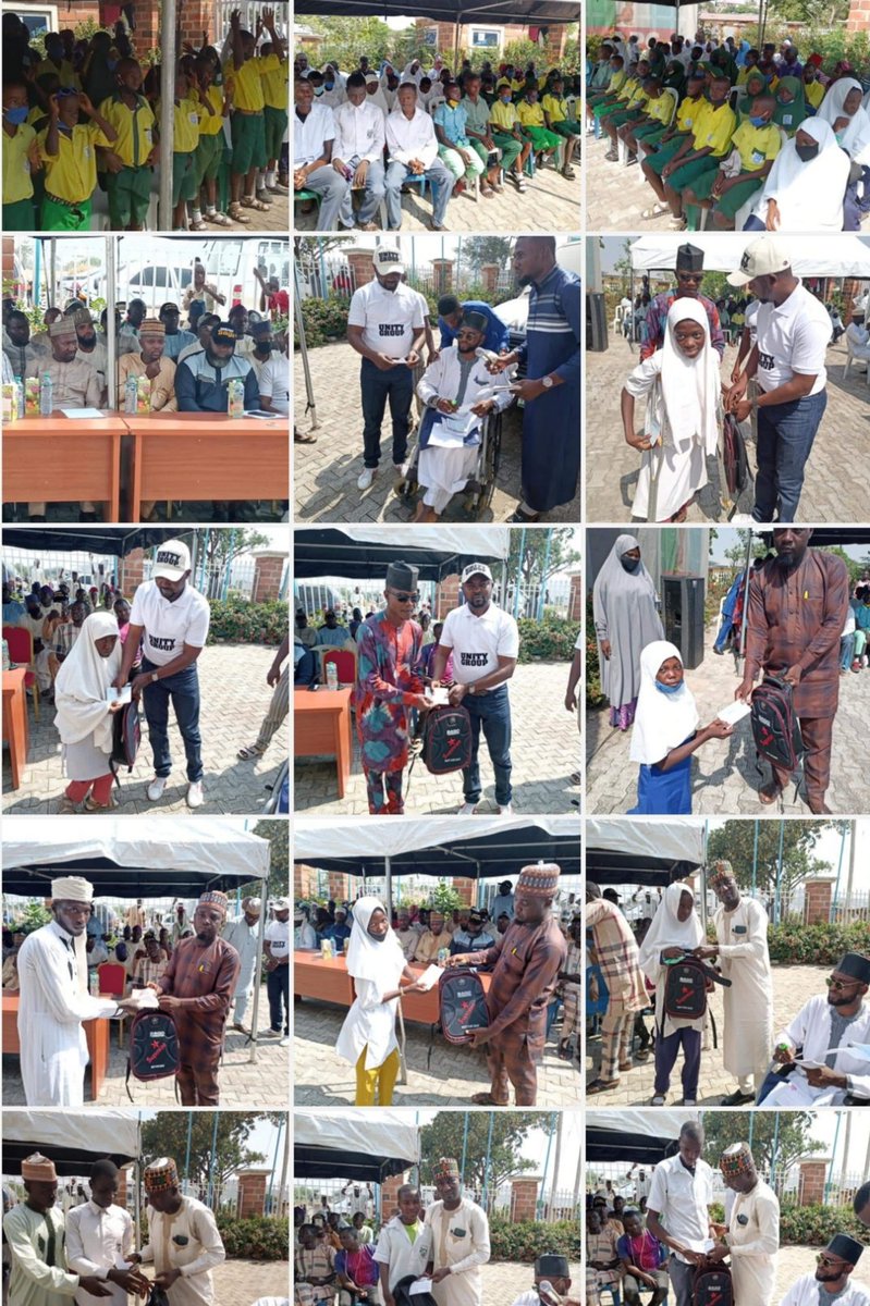We have, through BAGO Foundation as facilitated by Abdullahi Yakubu Salihu students with disability support scheme, given out token to some physical challenged  students in Chanchaga Federal Constituency, Niger state.