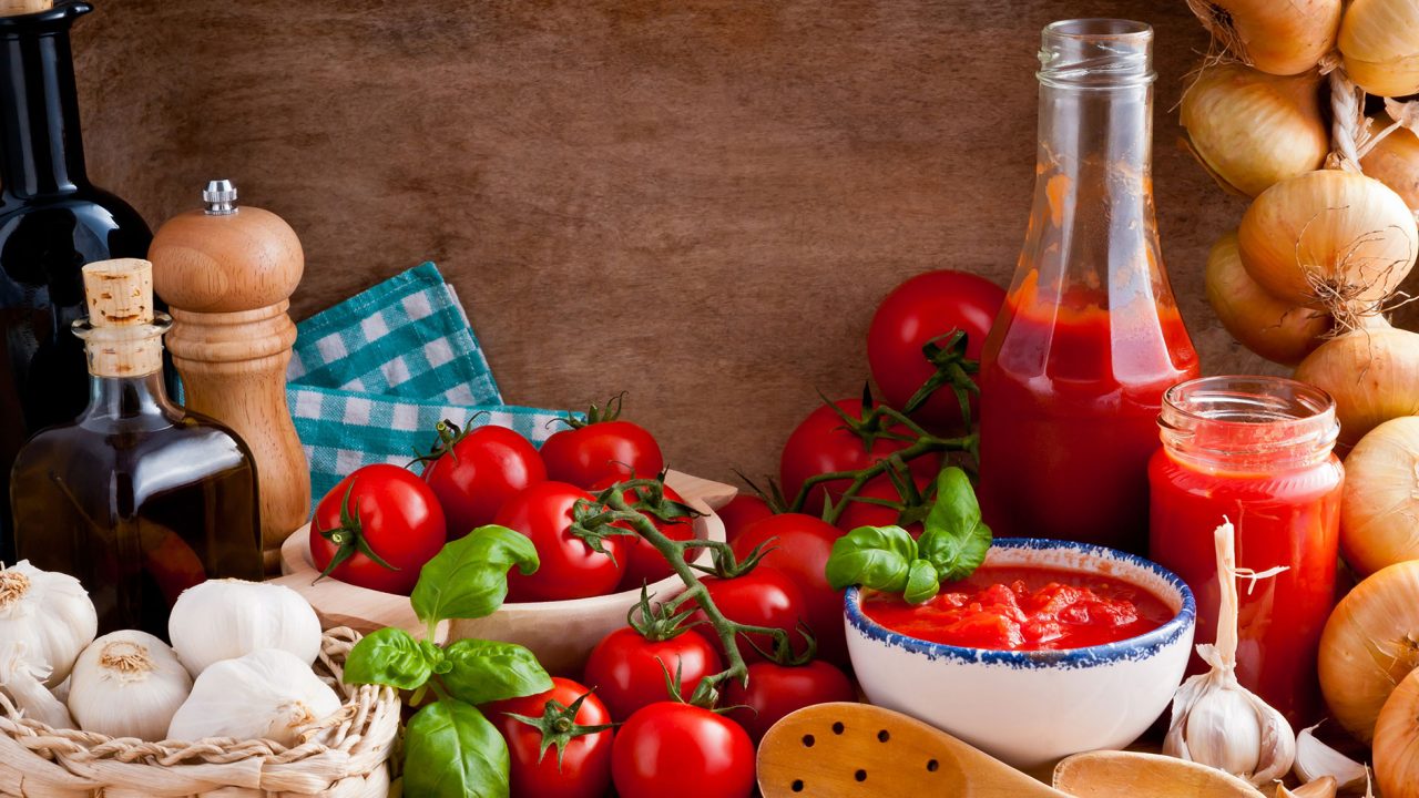 Натюрморт продукты