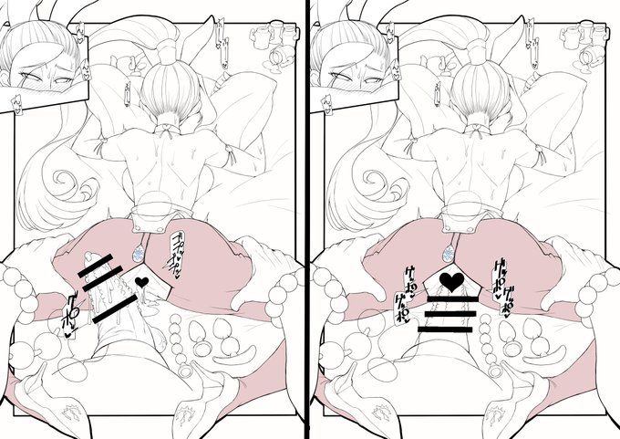 (R-18)skeb進捗～
ようやく清書が終わった。差分って結構難しいッスね、上手いやり方とかあるのかな? 