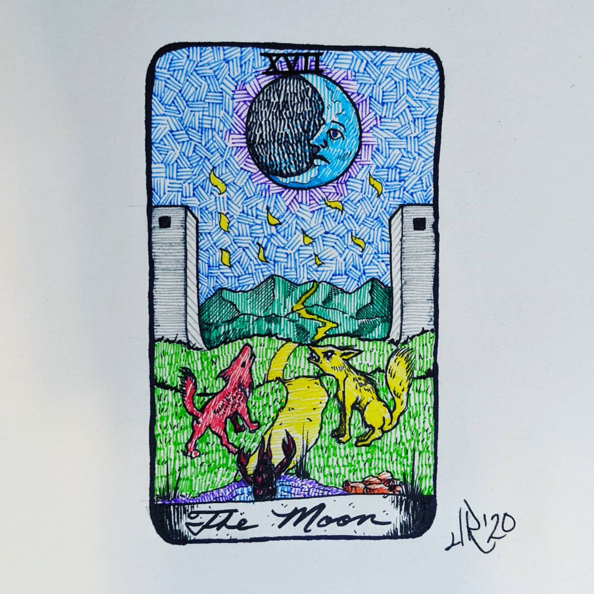 More tarot cards...

#art #inkart #lineart #tarotart #occultart #darkart #drawing #inkdrawing #linedrawing #tarotdrawing #occultdrawing #darkdrawing #themoon #tarot #tarotcards #tarotcard #dark #occult #markerart #markerdrawing #arts #artoftheday #moon #moonenergy #xvii