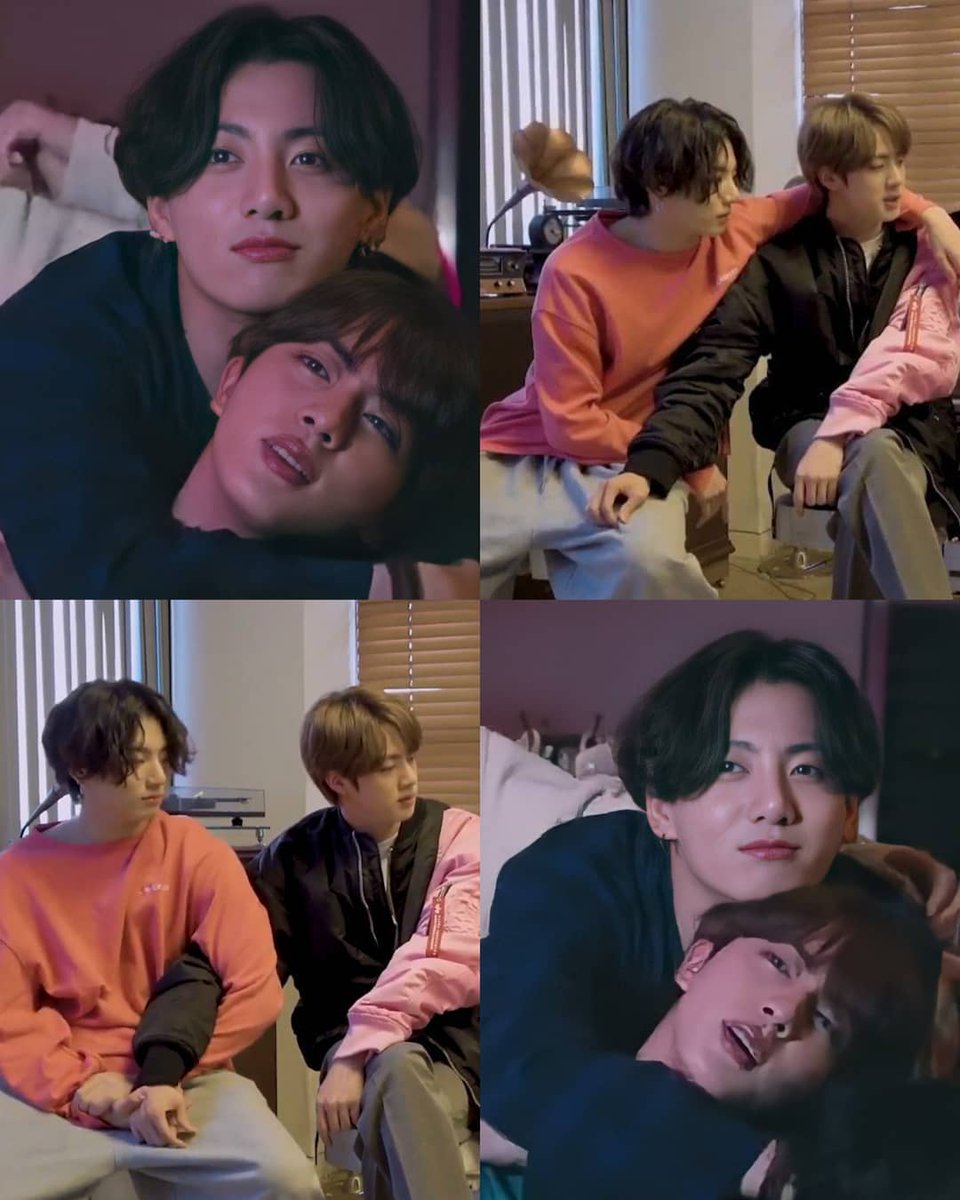 FlirtyJinkook's tweet photo. Why Jinkook Why? you are now making me think too much😭😭😭
My imaginations are going wild😌😌🔥🔥
#inkook #kookjin https://t.co/DEn1JO9oPp