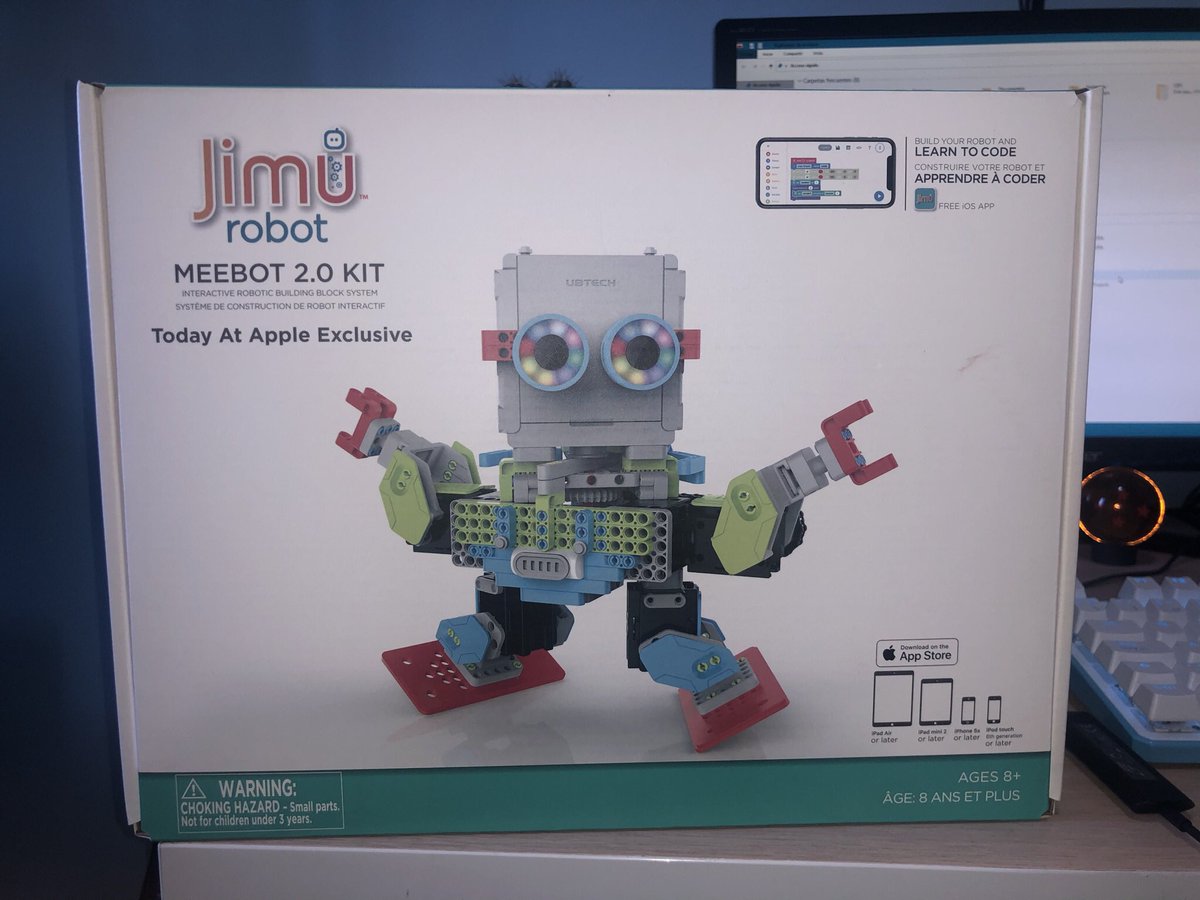 ItsJoshDesign's tweet photo. In todayβs video we will have a very special guest: Jimu Robotπ€ Are you ready? It will be available at 12pm!
En el vΓdeo de hoy tendremos un invitado muy especial, Jimu Robot π€ EstΓ‘is preparados? EstarΓ‘ disponible a partir de las 12!
#Youtube #Unboxing #Apple #Robot #Meebot https://t.co/A9i87HEcdh