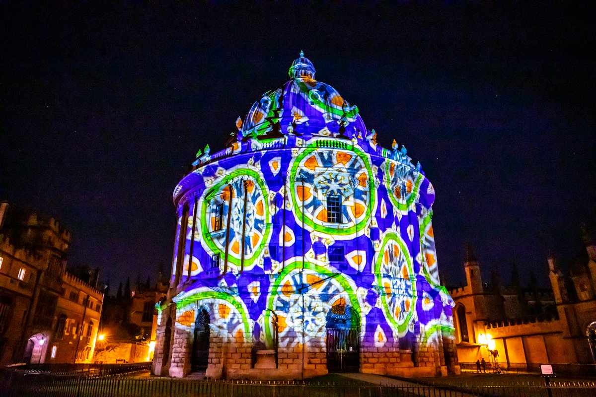 Oxford's Christmas Light Festival tweet media