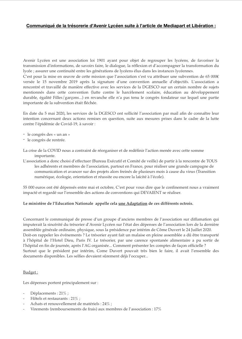 Avenir lycéen : un syndicat choyé par Blanquer (Médiapart) - Page 5 Ena7jg2XcAAYH7c?format=jpg&name=medium