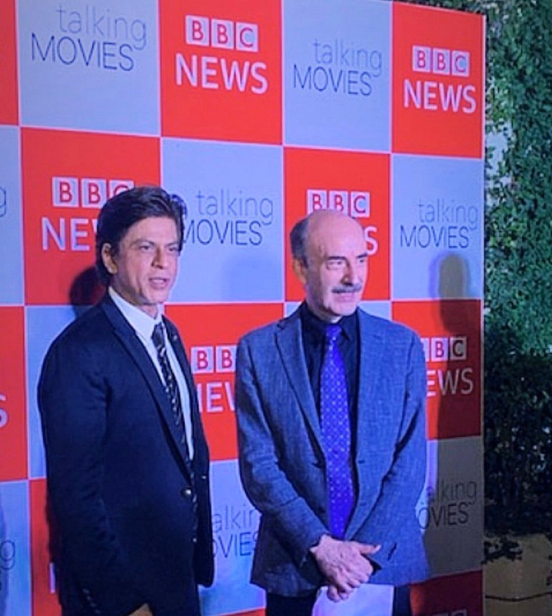 iam4sunrise's tweet photo. .@iamsrk #ShahRukhKhan shot for a special interview with #TomBrook.
'BBC Talking Movies' to mark the celebration of its 20th anniversary.
Taj land ends-Mumbai.
( 22 Nov 2019 )
#SRK
#TalkingMovies
#BBC https://t.co/GfT13zbYLh