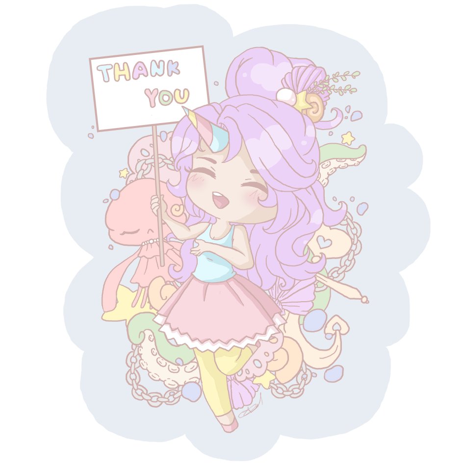 im so happy people are liking my space buns!here please also enjoy some of my cute art.many well wishes to you all!